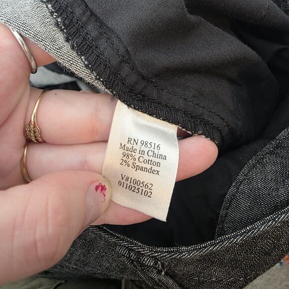 Coldwater Creek Grey Bootcut Classic‎ Going Out Front Pleat Trousers Size 18W - Picture 6 of 10